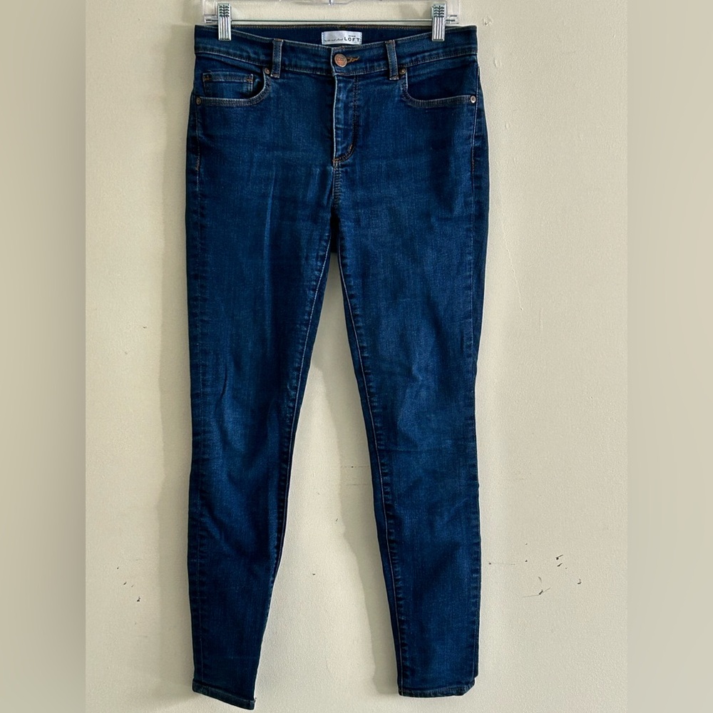 Anne Taylor LOFT Modern Skinny Jeans Size 28 / 6 Medium Wash